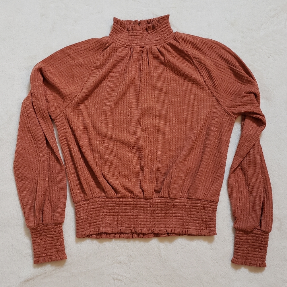 Free People Boulevard Ruffle Top